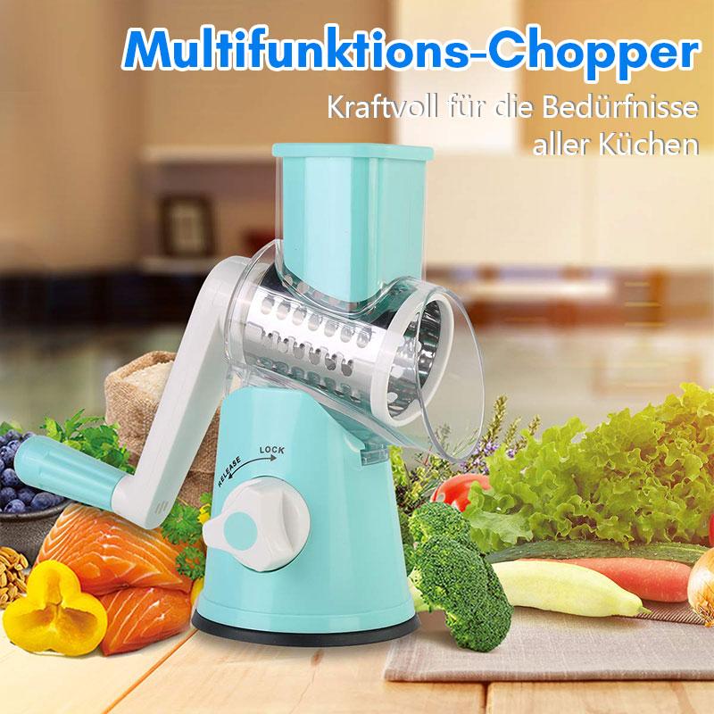 Multifunktions-Chopper™ - Manuelle rotierende Reibe Gemüse Obst Cutter Küchengeräte