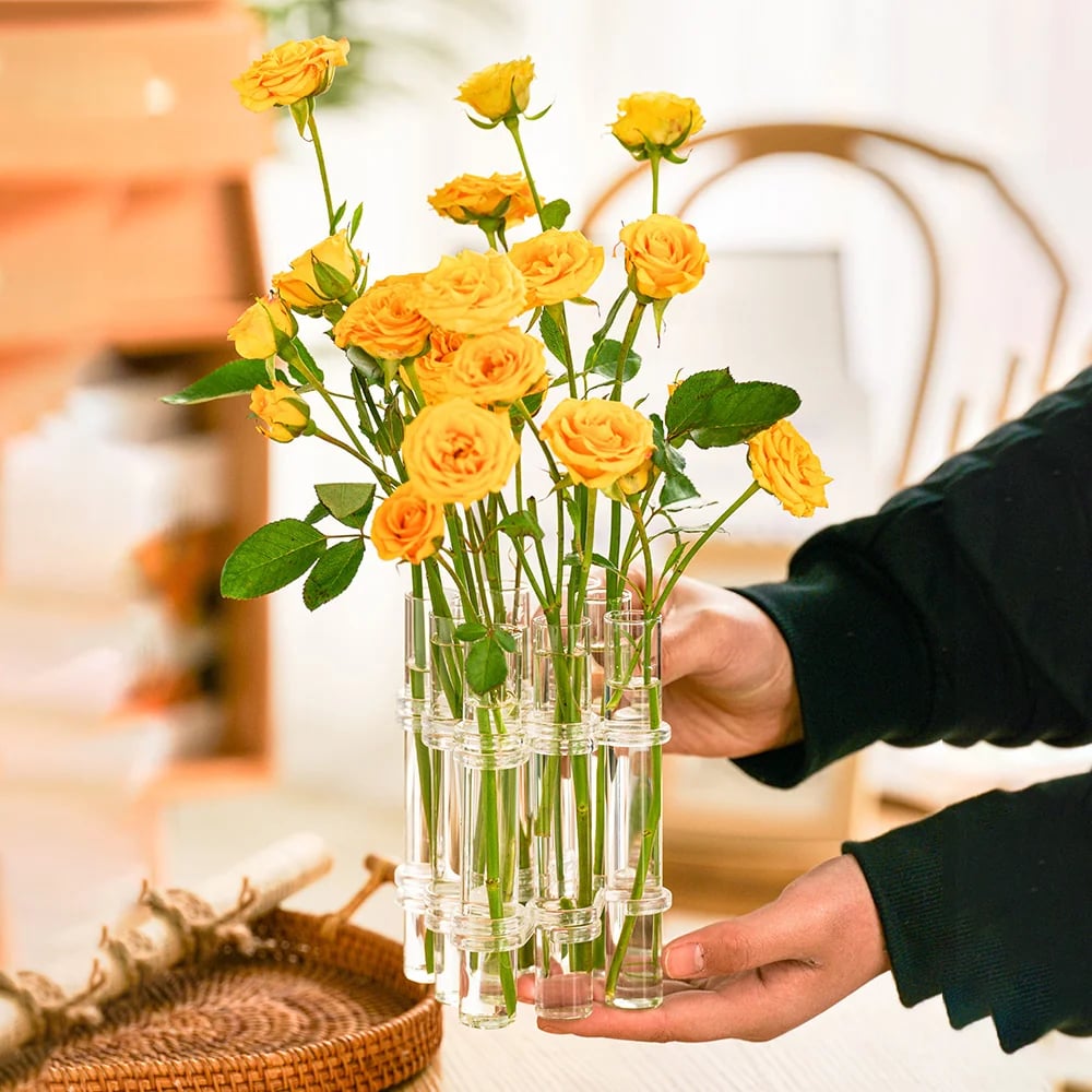 FlexiVase™ – Reagenzglas für Blumenvasen aus Glas