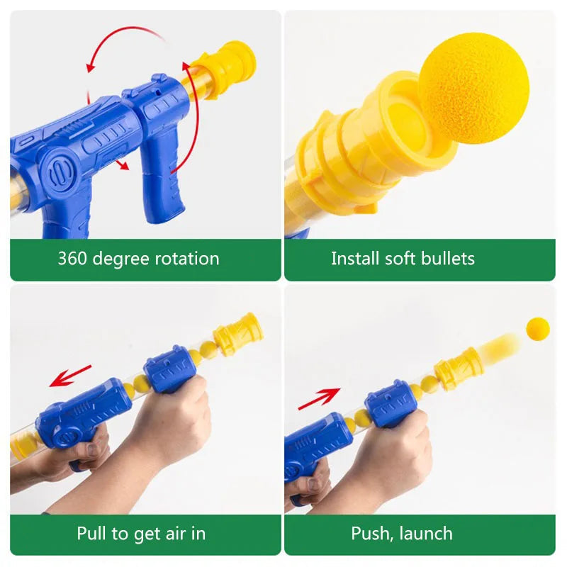 BounceBlaster™ – Entfache Familienspaß mit sicheren, aufregenden Herausforderungen