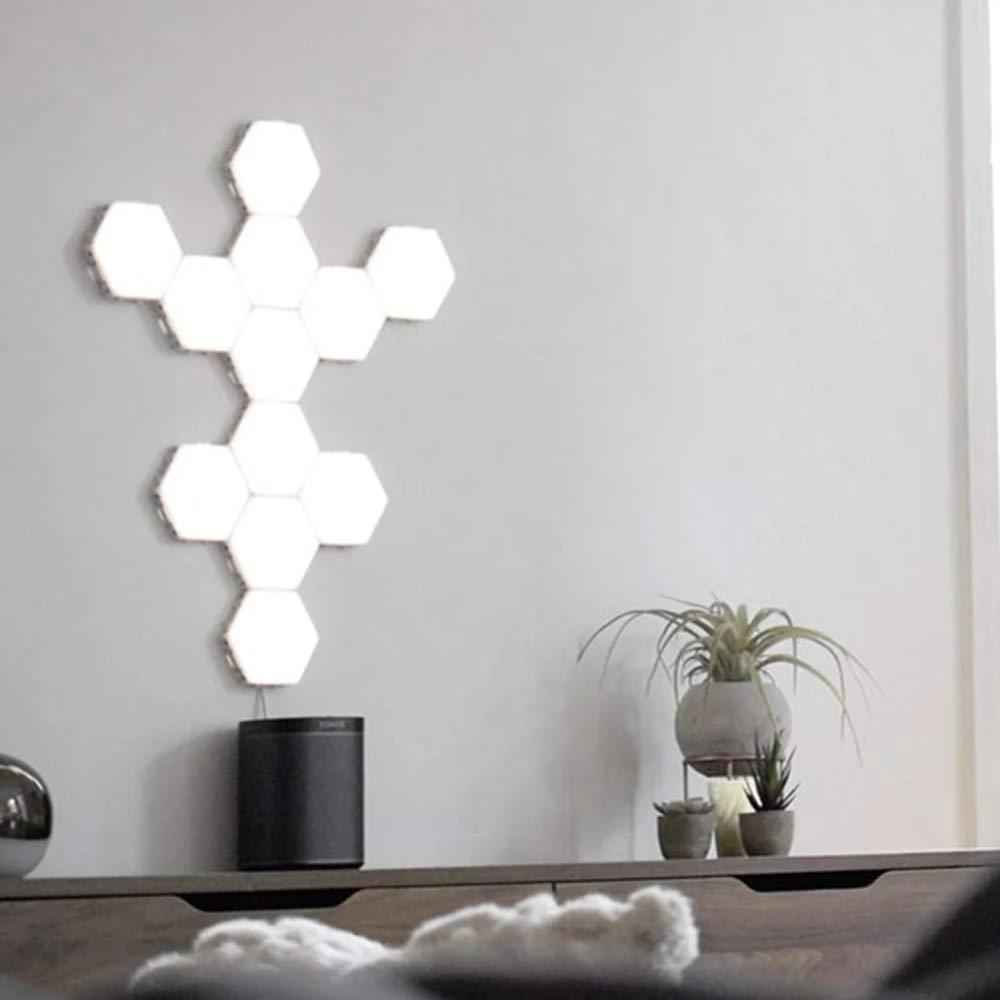 1+1 GRATIS | LumaHexa™ Verwandeln Sie jede Wand in ein atemberaubendes, stimmungsvoll perfektes Leuchtspiel