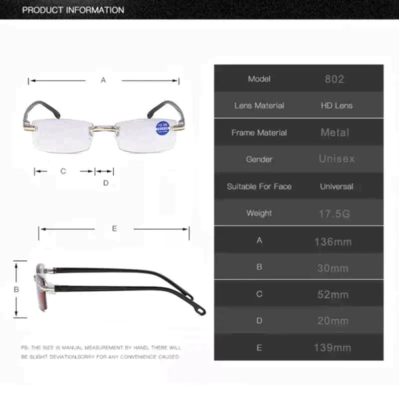 LensPro™ - Fortschrittliche Lesebrille mit Smart-Zoom-Technologie