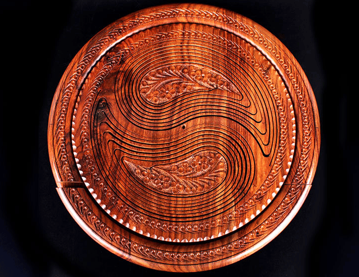 Carvelet™ - Handgemachte Holz geschnitzte Obstschale