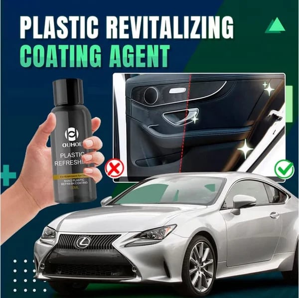 1+1 Gratis | AutoShine™ Erfrischungs-Beschichtungsset für Autos aus Kunststoff