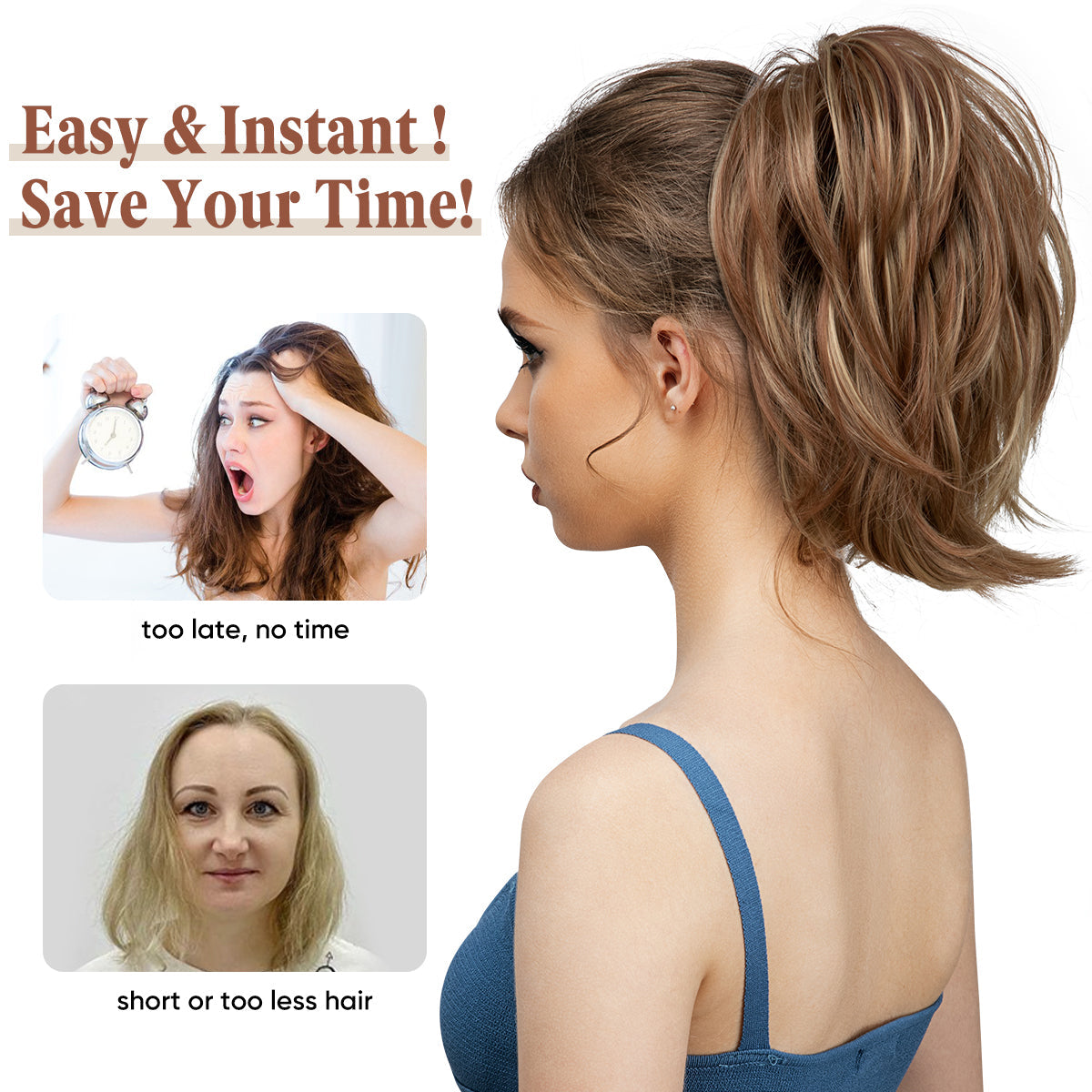 VolumLock -  Mühelose Hochsteckfrisuren und unordentliche Dutts | 1+1 GRATIS