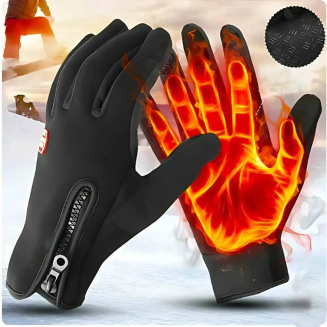 Beheizte Handschuhe | Wasserdicht & Winddicht | Touchscreen-kompatibel | Rutschfester Grip