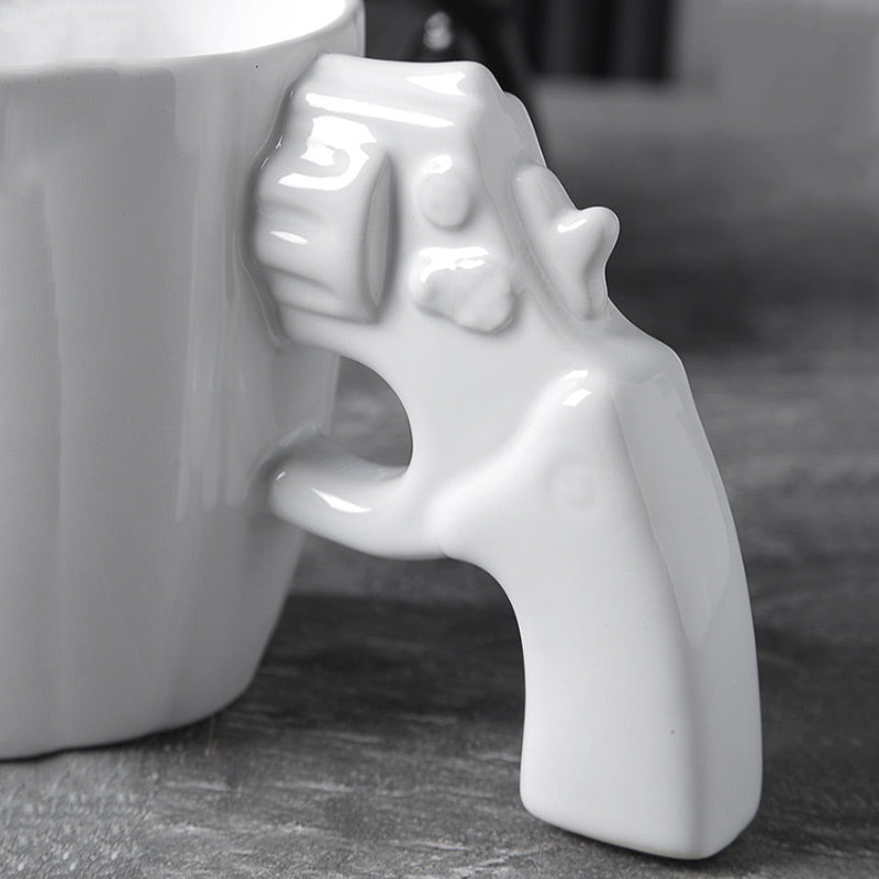 GunMug™ - Kreative Neuheit Kaffeetasse mit Revolvergriff