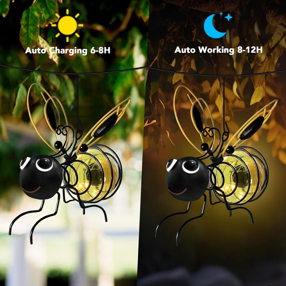 GlowBee™ — Verzaubere deine Abende mit einem magischen, sonnenverwöhnten Glanz