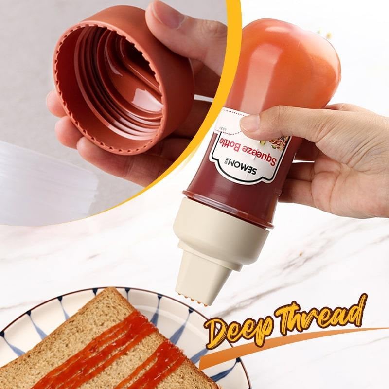 Mehrloch-Squeeze-Flasche für Gewürze