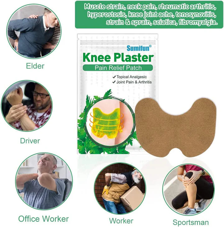 PowerPad™ Gelenkpflaster | Sofortige Schmerzlinderung | Mit Heilpflanzenextrakten | 60 Stück