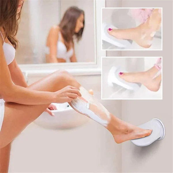 Footrest™ - Wandmontierte Fußstütze für die Dusche