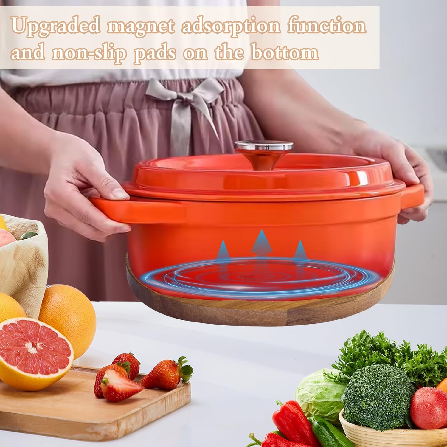 MagniWood™ - Magnetische Untersetzer aus Holz