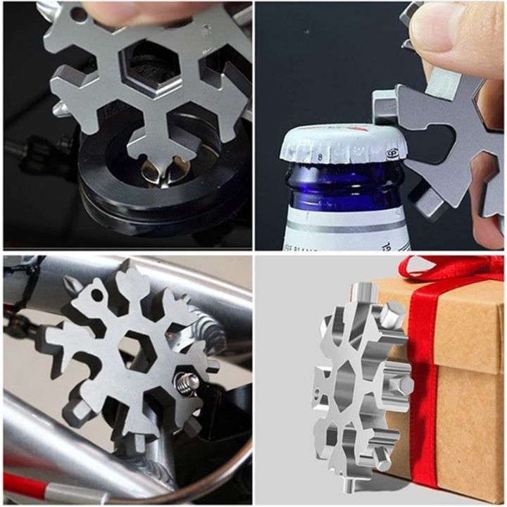 1+1 Gratis | Schneeflocke 18-in-1 MultiTool (2 Stücke)