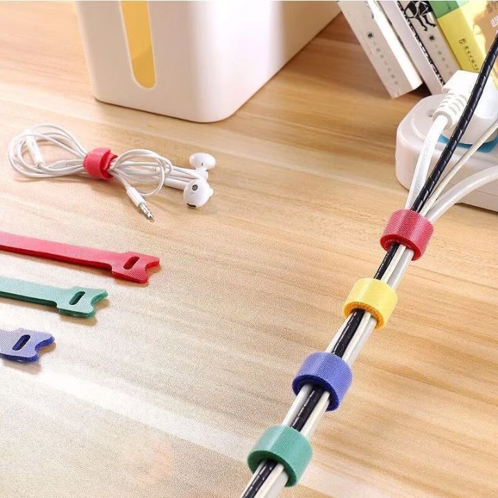 Selbstklebender & Wiederverwendbarer Kabelorganizer (50 Stück)