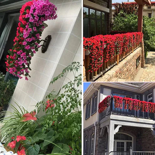 1+1 Gratis | HangFlower™ Schöne Kunstblumen für den Innen- und Außenbereich