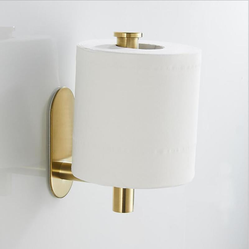 Wandmontierter Toilettenpapierhalter aus Edelstahl
