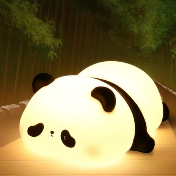 Panda Nachtlicht – Weiches, wiederaufladbares und vielseitiges