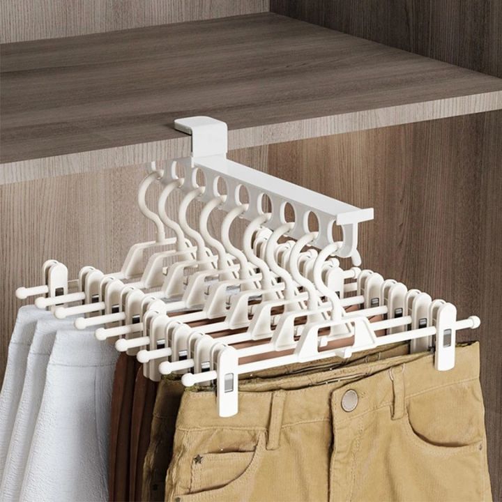 Platzsparender Kleiderschrank-Organizer