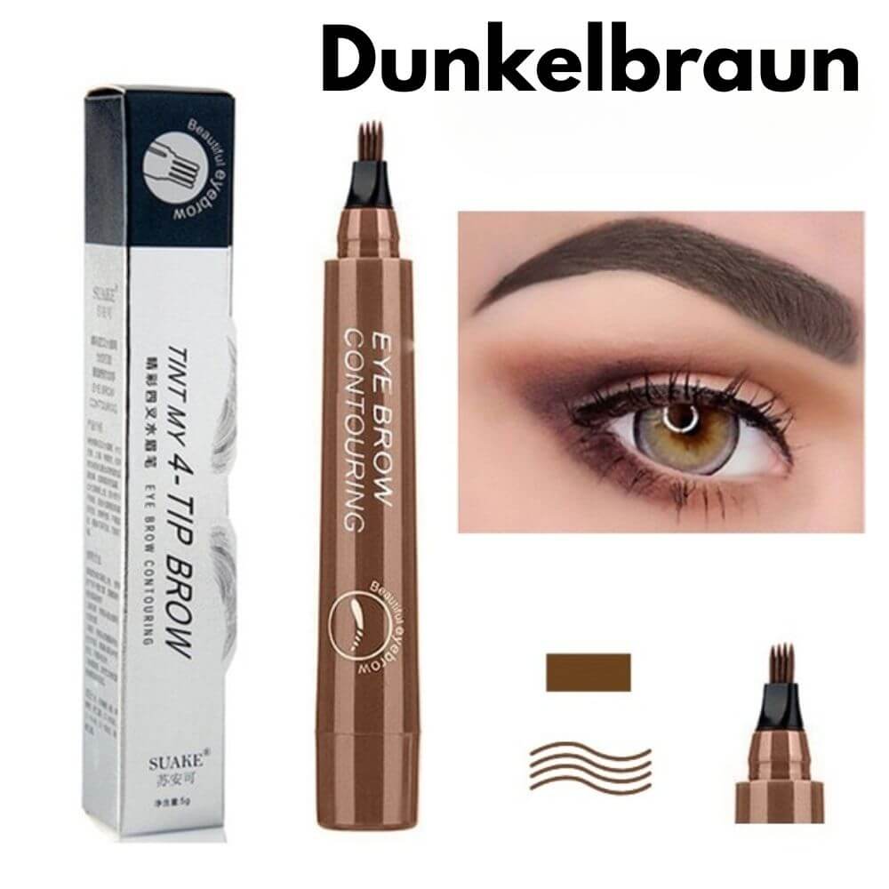 PerfekteBrauen | 4-Spitzen Augenbrauenstift für natürliche Brauen