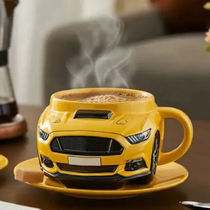 Sportwagen-Kaffeetasse – Kreative & hochwertige Keramiktasse