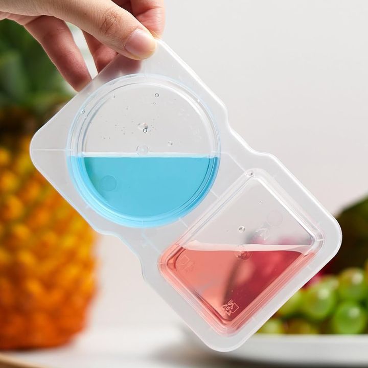 5+5 Gratis | Auslaufsicherer Doppelbehälter für Soßen & Snacks