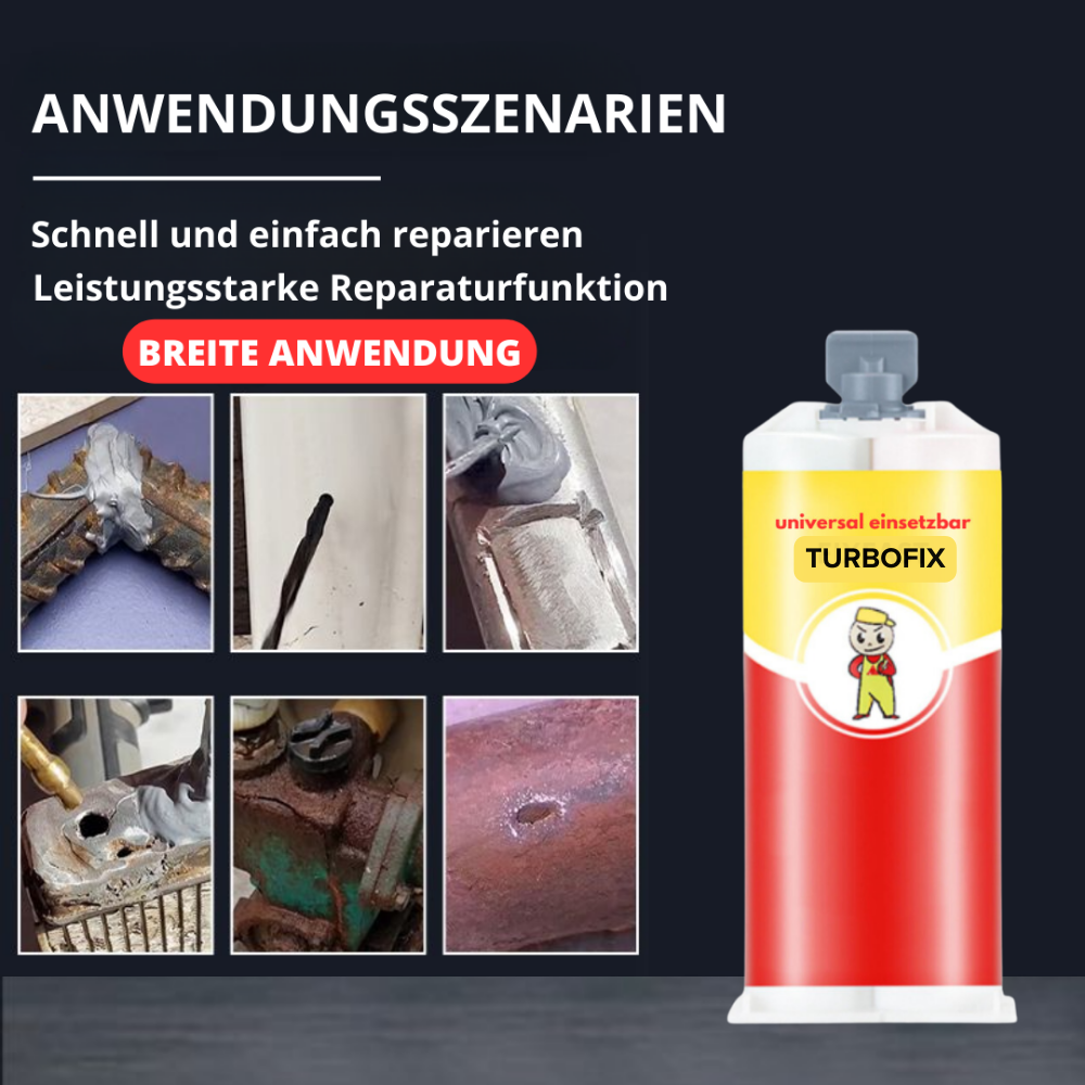 TurboFix - Der schnelle und zuverlässige Reparaturklebstoff