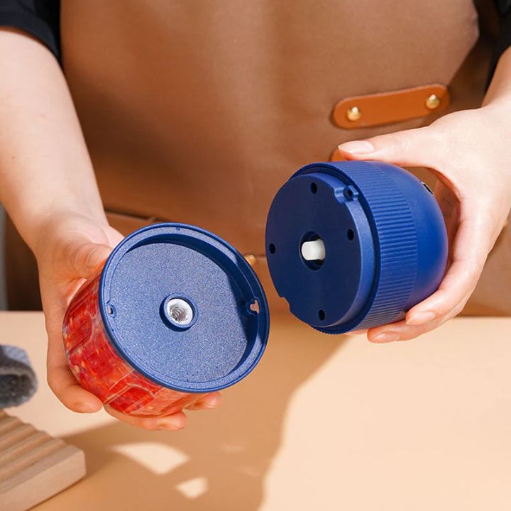 Elektrischer Gemüseschneider – USB-betrieben, sicher & platzsparend