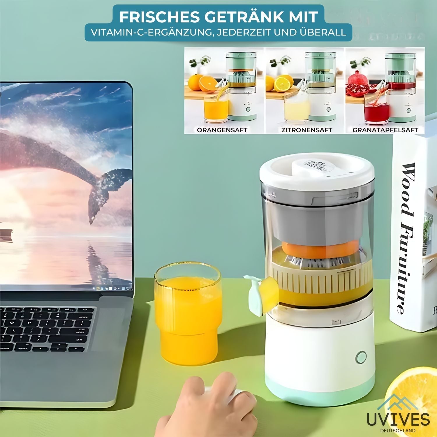 NutriSqueeze™ - Gesunde Säfte schnell und einfach genießen! [Letzter Tag Rabatt]