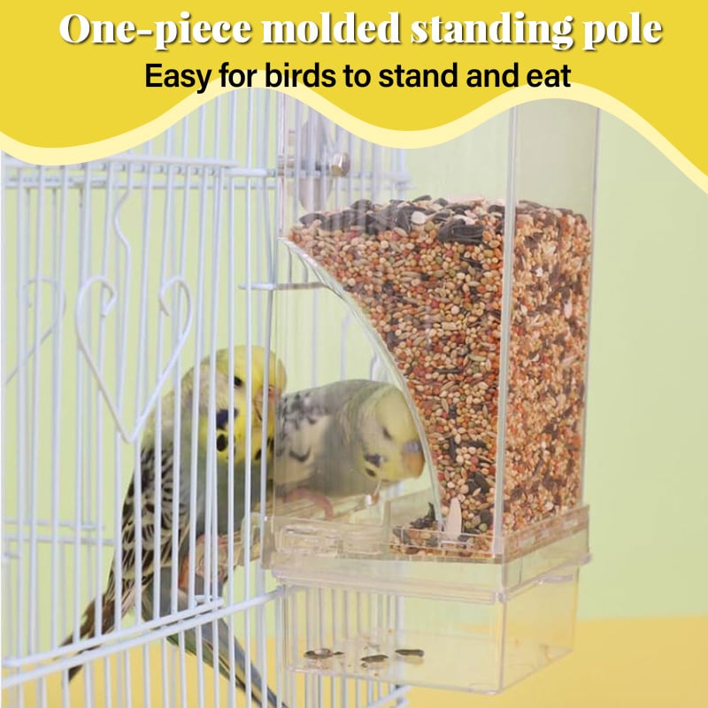 Automatischer Vogelfutterspender – Kein Schmutz, kein Stress