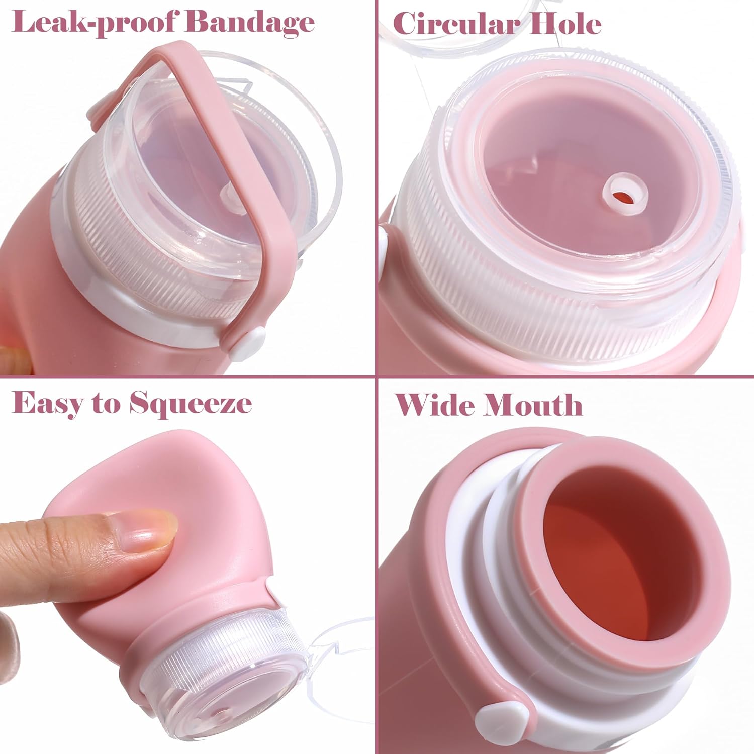 3 + 3 GRATIS HEUTE | ZipSqueeze™ | Quetschfreundliche Reiseflaschen, die nie auslaufen!