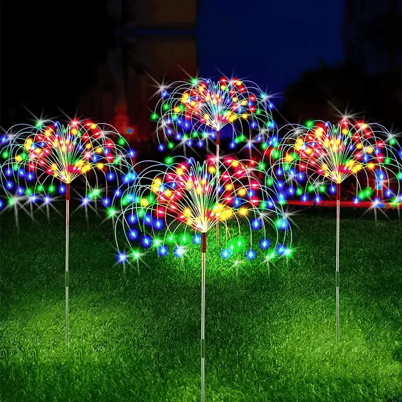 1+1 Graits - Solar Feuerwerk Lichterkette