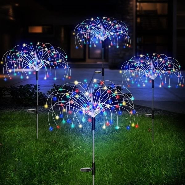 1+1 Graits - Solar Feuerwerk Lichterkette