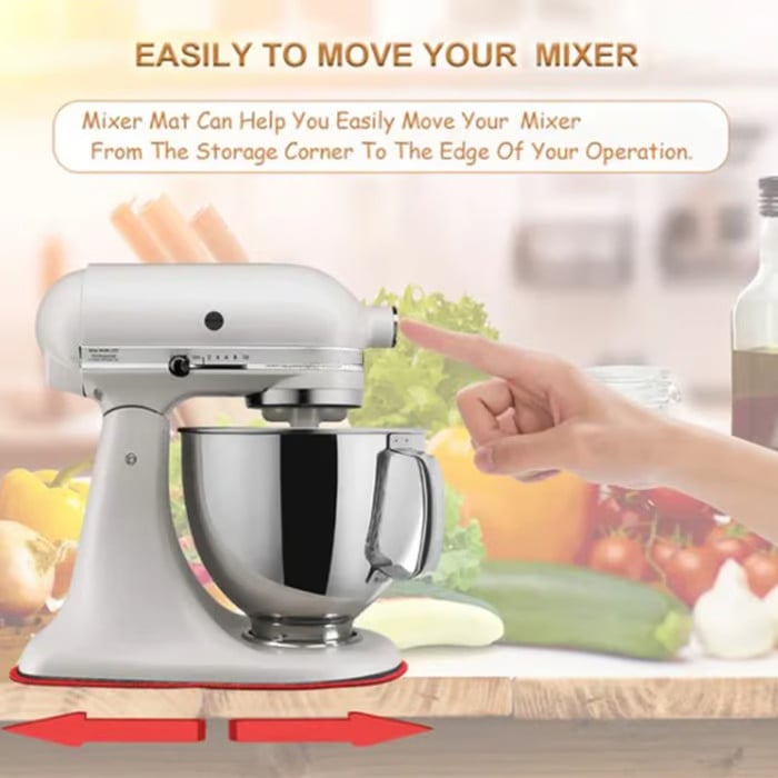 Mixer-Gleitmatte – Müheloses Bewegen schwerer Geräte