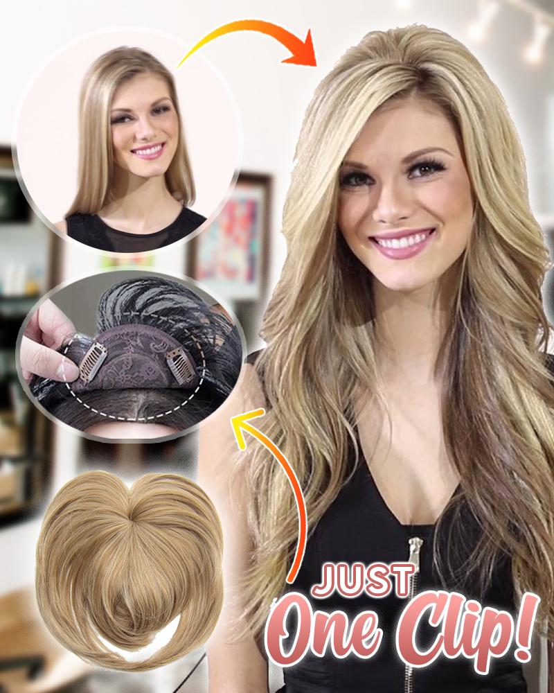 MagicHair™ - Fransen-Synthetik-Haarverlängerung (50% RABATT)