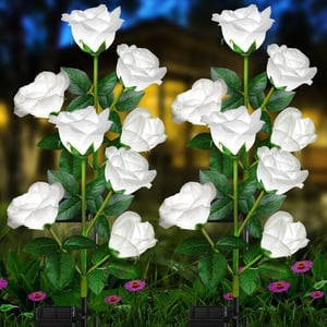 RoseGlow – Romantische Gartenbeleuchtung ganz ohne Strom