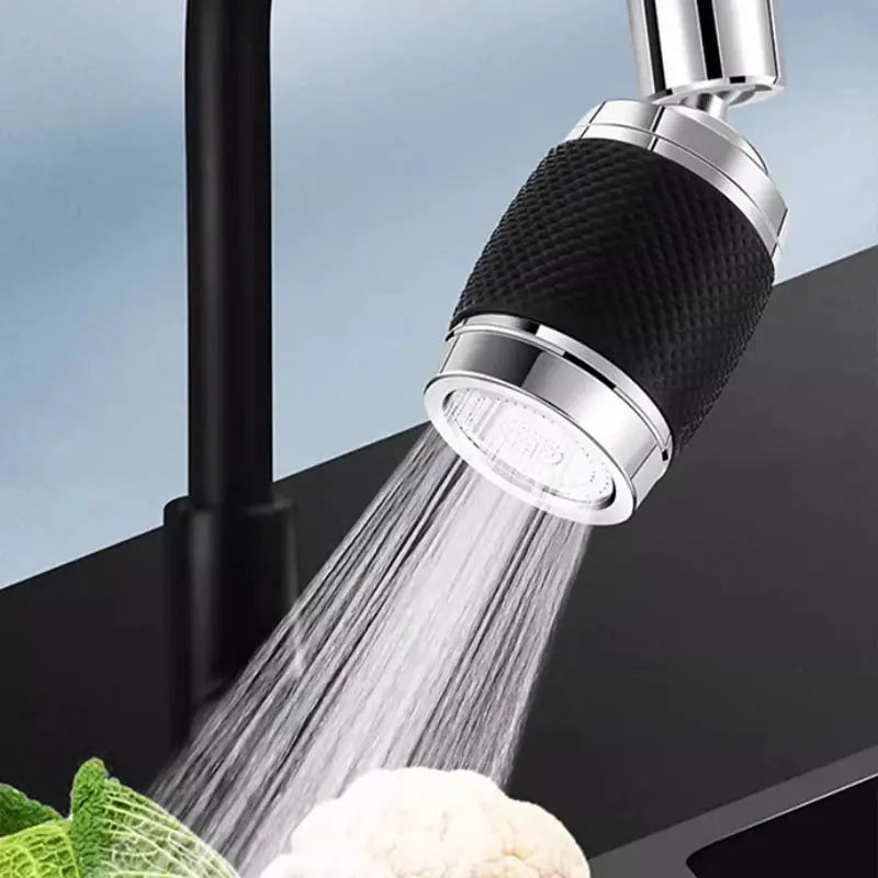 360° drehbarer Spritzwasserschutz-Wasserhahn-Aufsatz – Einfaches und sauberes Spülen