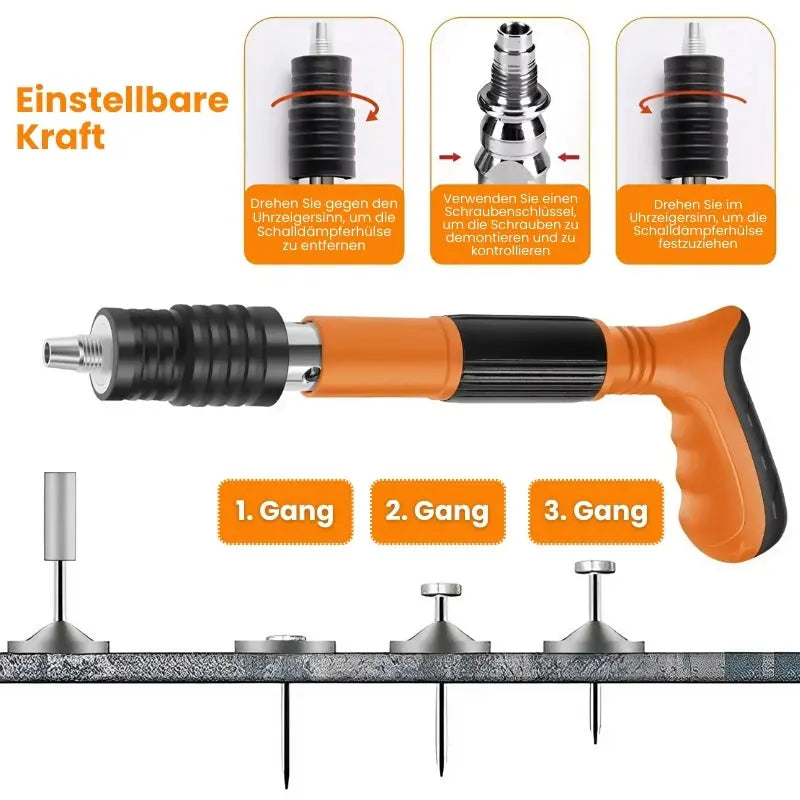 TurboNail™ — Nägel schneller einschlagen, leiser arbeiten und jedes Projekt ohne Ermüdung meistern