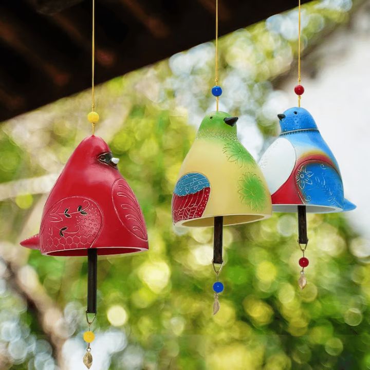 1+1 Gratis | Vogelklang-Glocke – Elegantes Windspiel für Garten