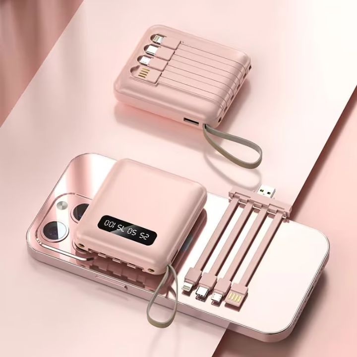 4-in-1 Powerbank Schnellladung – Kompakt & Leistungsstark