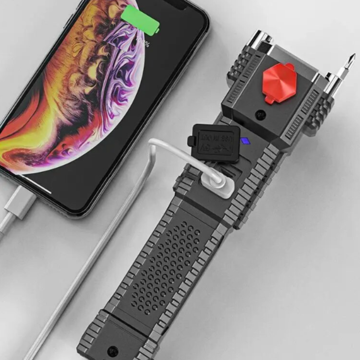 Wiederaufladbare LED-Taschenlampe – Hell, Langlebig und Tragbar