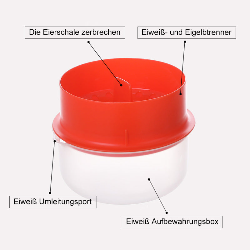 2+1 GRATIS | EggFilter - Küchenutensilien - Eiweißabscheider