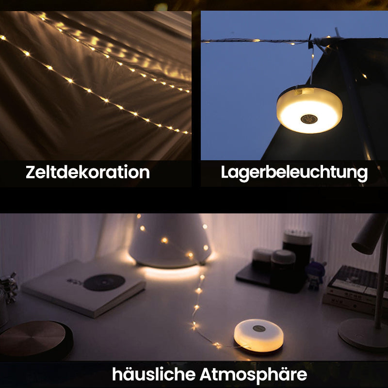 Lichterkette™ - Wasserdichte tragbare verstaubare Lichterkette für den Außenbereich