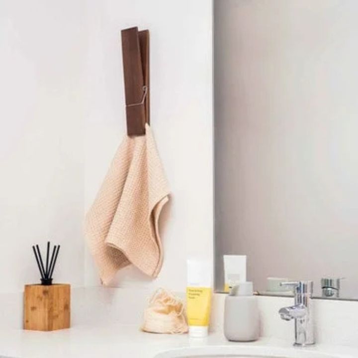 1+1 Gratis | Wandhalterung Wäscheklammer Handtuchhalter