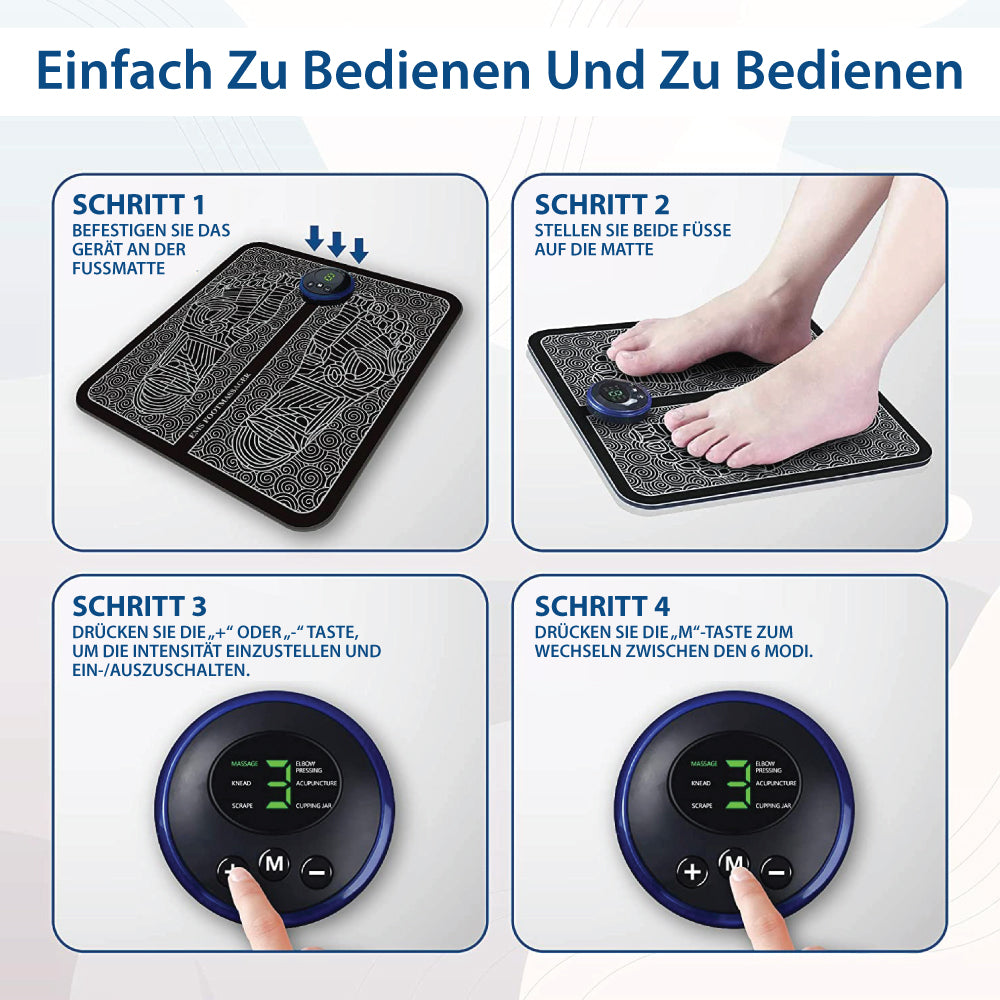 TreatFoot™ - EMS Fotmassage Platta