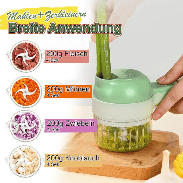 PowerSlice™ | Schnelles Schneiden, Hacken und Reinigen mit einem einzigen Gerät!