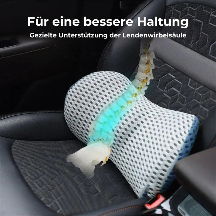 Orthopädisches Lendenkissen – Premium Memory-Schaum Stützkissen