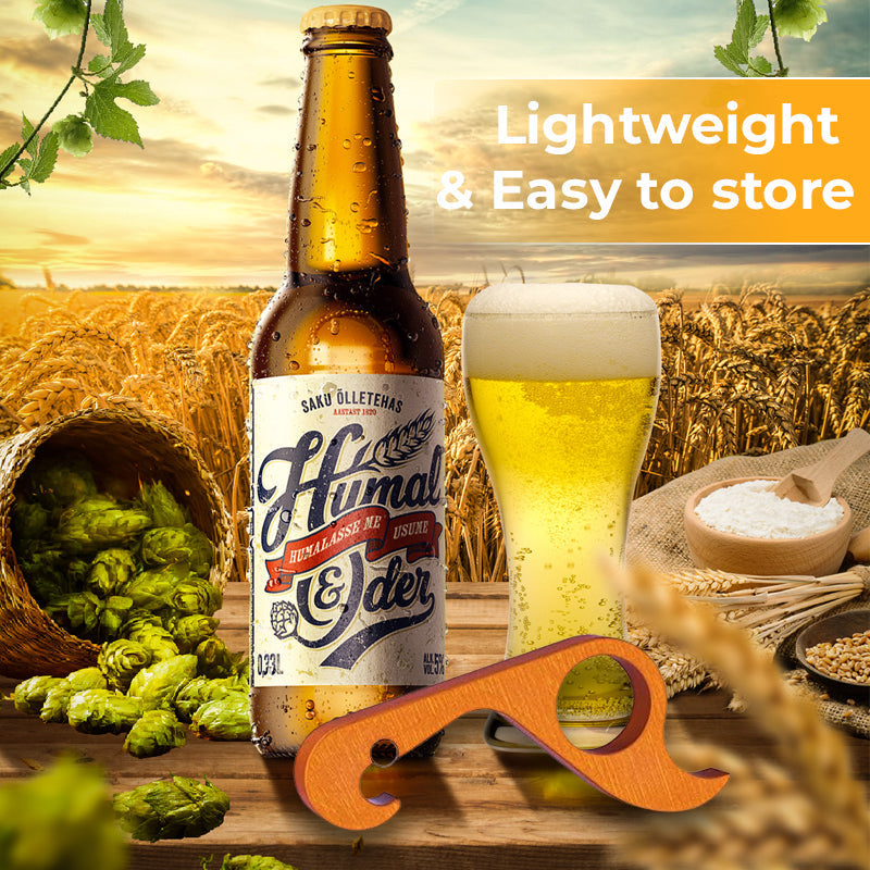 OneHandPop™ - Bierflaschenöffner aus Aluminiumlegierung