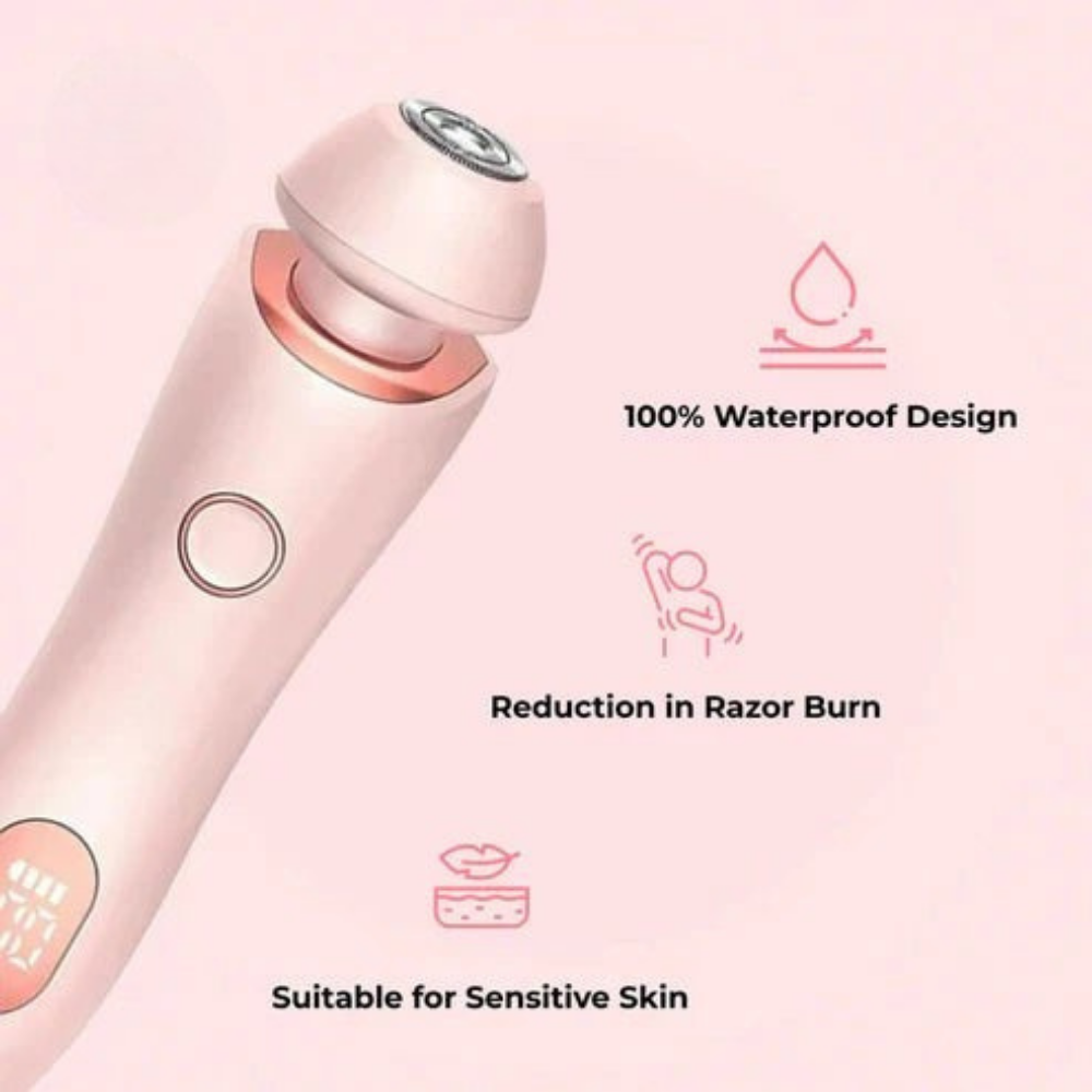 SmoothGlide™ - Wasserdichter Elektrorasierer für Empfindliche Haut