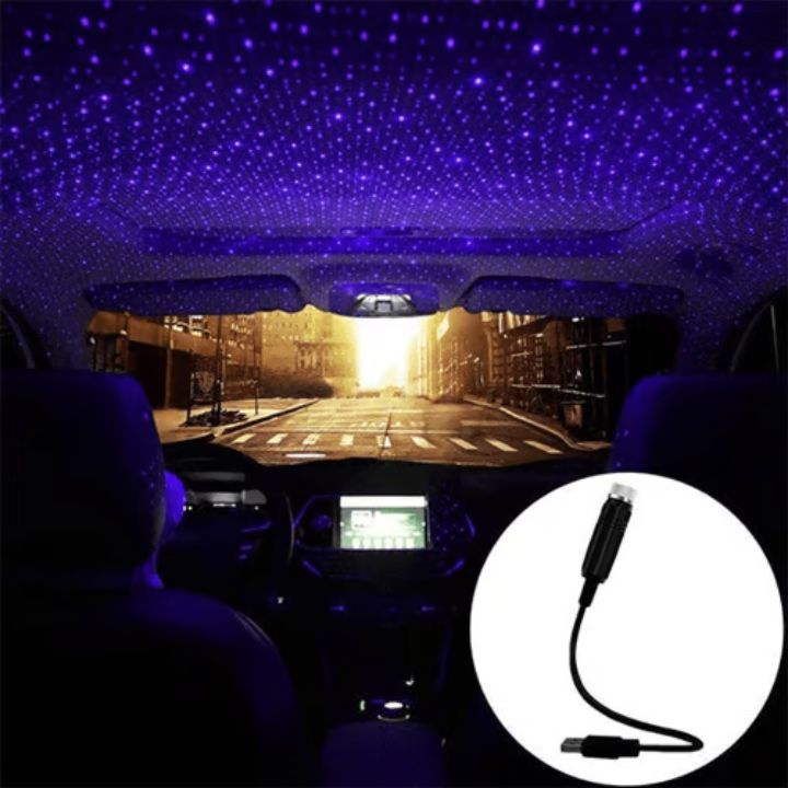 1+1 Gratis | USB-Sternenhimmel-Projektor Licht für Auto & Zuhause