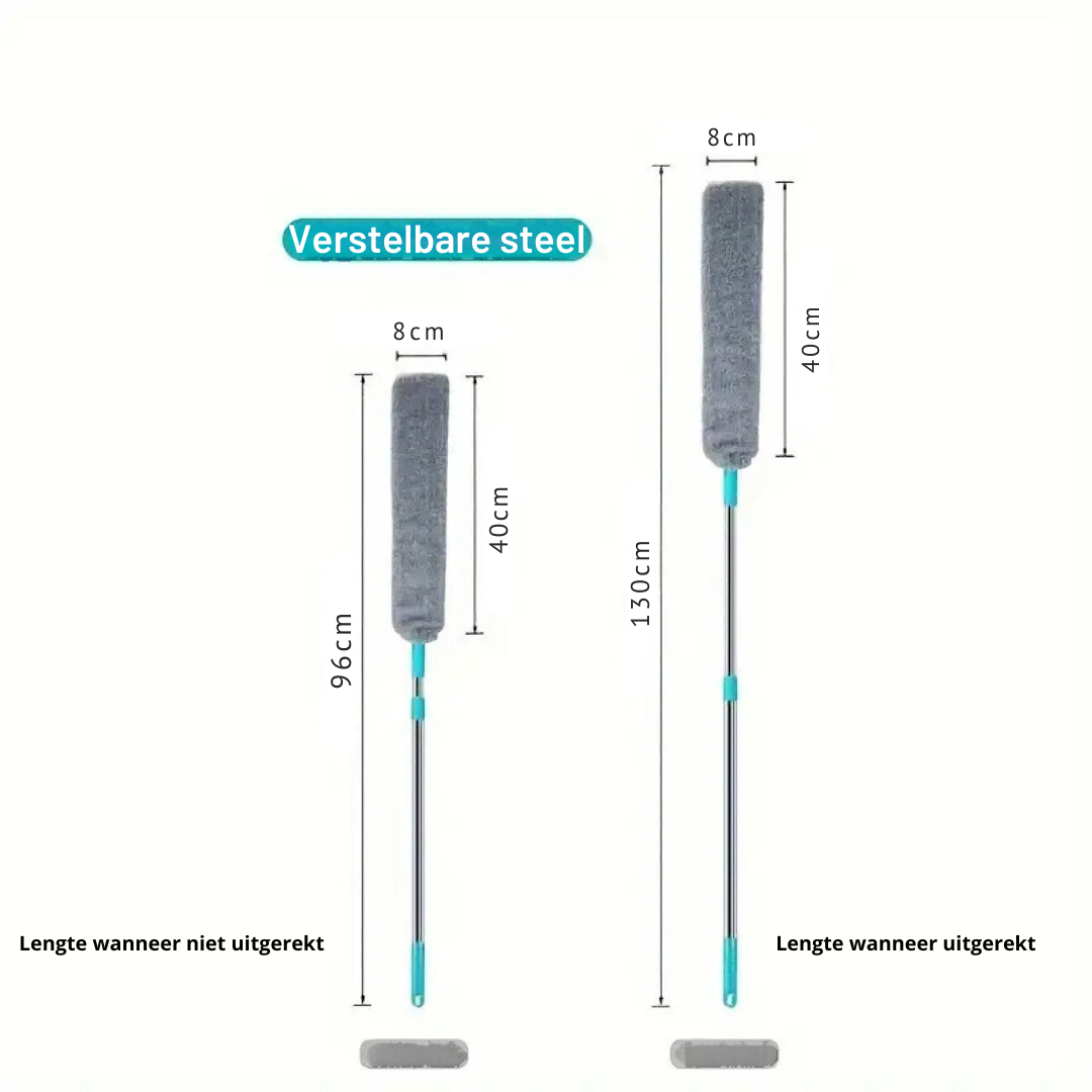 Flexibler Staub- und Spaltenreiniger | 3 GRATIS Staubtücher