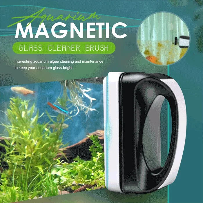 ClearMag™ - Aquarium-Fischtank-Schwimmglasreiniger Mit Schaber